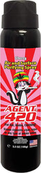 Agent 420 Odor Destroying Spray, 3.5 oz, Eliminating Pot Smoke, Cigarette Odors, Freshen Up The "Crib!” (Cherry)