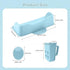 LEATOVOP Hair Washing Station for Kids, Portable Shampoo Bowl for Children, Toddlers, Teens, Silicone Shampoo Mat
