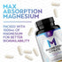 Magnesium Supplement 1000mg | Extra Strength Complex for Muscle, Nerve, Bone & Heart Health | 60 Veggie Capsules