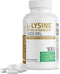 Bronson L-Lysine Extra Strength 1000 MG Tablets, Immune Support & Collagen Synthesis, Non-GMO