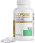 Bronson L-Lysine Extra Strength 1000 MG Tablets, Immune Support & Collagen Synthesis, Non-GMO