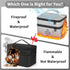 Nexazen Fireproof & Waterproof Medicine Organizer Case for Pills Bottle, Large Capacity Medical Bag Holds Essential