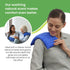 Nature Creation Reusable Microwave Heat Pad, Microwave Heating Pad for Neck & Shoulders, Cold Compress & Hot Pack, Blue