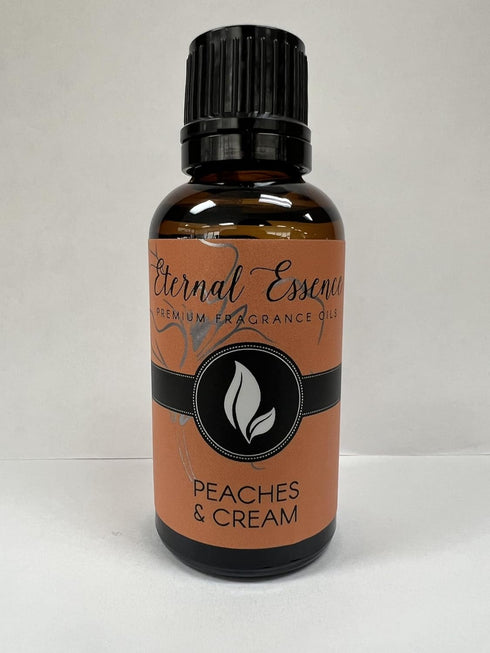 Peaches & Cream Premium Grade Fragrance Oil, Scented Oil, 30ml