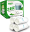 FORID Clear Small Trash Bags, 2.6 Gallon, 220 Count, Durable Plastic Liners for Bathroom Bedroom Office Garbage Can