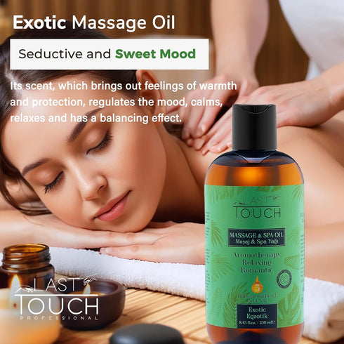 Sensual Massage Oil for Couples Sexual - Massage Oils for Date Night - Massage Oil for Massage Therapy - Aromatherapy