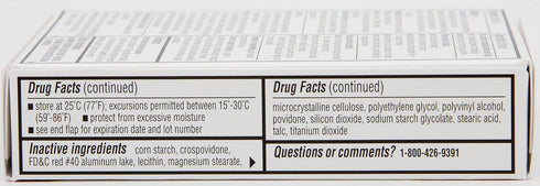Quality Choice Maximum Strength Flu Pain Reliever and Fever Reducer for High Blood Pressure, 20 Count