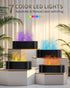 Kelymnaean 7 (150ml, Essential Oil Diffuser with Fireplace Flame, Ultrasonic Cool Mist Humidifier for Aromatherapy