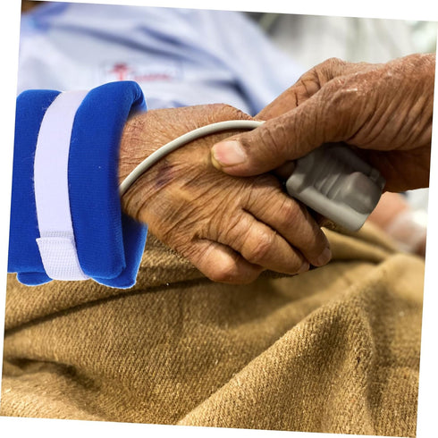 YOSADIER 2Pcs Bed Limb Holders for Elderly Fall Prevention Medical Belt for Hands Feet Straps to Enhance Efficiency