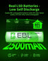 EBL AA Rechargeable Batteries - 1.2V 2500mAh High Performance Pre-Charged AA Batteries, 4 Pack