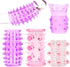 ReptiLeisure 4 PCS Reusable Penis Sleeves, Random Color Condoms Male Cock Extender Enlarger G-Spot Stimulation Sex Toys