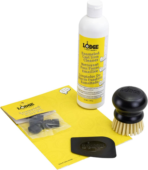 Lodge Enameled Cast Iron & Ceramic Stoneware Cleaner Care Kit - Set