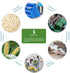 Compostable Trash Bags, 4 Gallon, 200 Packs, AYOTEE Biodegradable Small Garbage Bags, Unscented