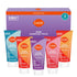 Lume Acidified Body Wash 5 Pack Minis - 24 Hour Odor Control - Moisturizing - 2 ounce Tubes (Clean Tangerine, Lavender