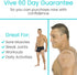 Vive Kinesiology Tape (16.4 Feet) - Therapeutic Athletic Support Tape for Muscle and Joint Recovery, Waterproof for