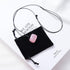 Runyangshi Dragon Blood Stone Square Pendant - 0.59"-0.78" (1.5-2cm) Tumbled Polished Stones Necklace Meditation Reiki