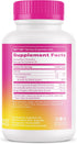 Gummies 60 Gummies Pink Stork Turmeric Ginger Gut & Digestive Support for Women Anti Bloating Supplement
