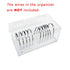 J&J Ortho Orthodontic Arch Wire Holder Organizer Box with Lid, 12 Sizes