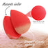 Makeup Sponge Set BEAKEY 5 Pack Micro Porous Low Absorption Soft Latex Free Foundation Beauty Sponges
