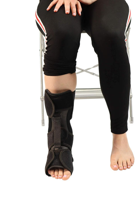 MARS WELLNESS Comfort Dorsal Night Splint - Pain Relief from Plantar Fasciitis, Drop Foot, and Achilles Tendinitis