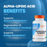 Doctor's Best Alpha-Lipoic Acid 600, Helps Support Glucose Metabolism and Regenerate Antioxidants* Non-GMO, Gluten Free, Vegan, Soy Free, 60 Veggie Caps