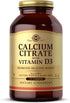 Solgar Calcium Citrate with Vitamin D3, 240 Tablets - Supports Musculoskeletal & Nervous Systems, Non-GMO, Gluten Free