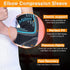 Doc Miller Compression Elbow Brace for Tendonitis, Bursitis, Tennis, Arthritis Pain Relief, 2 Packs
