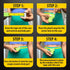 Perfect Body Tape Measure, 80 Inch Automatic Telescopic, Retractable for Body: Waist, Hip, Bust, Arms, White