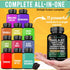 Shilajit Pure Himalayan Organic - 11-in-1 Shilajit Capsules with Sea Moss, Ashwagandha, Turmeric, 27,505 mg/Serving
