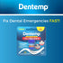 Dentemp Maximum Strength Loose Cap and Lost Filling Repair - Dental Repair Kit for Instant Pain Relief (Pack of 2)