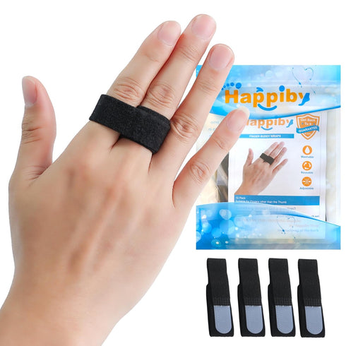 Happiby Finger Buddy Wraps, 10 PCS Finger Loops Tapes for Broken, Jammed, Swollen