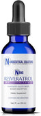 Nanoceutical Solutions Nano Liquid Resveratrol Supplement for Brain & Heart Health, Ultra-Efficient Absorption (30