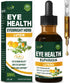 Verdeherb Eyebright Herb Eye Health Drops, Bilberry & Lutein Liquid Extract Herbal Supplement