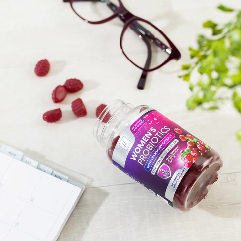 Women's Probiotic - Gummy for Digestive Health, Vaginal pH, Urinary & Immune Support - 60 Gummies