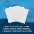 Avalon Papers Professional Towels - White, 13" x 18" (Pack of 500) - Waffle Embossed 3-Ply Tissue
