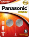 Panasonic CR2032 3.0 Volt Lithium Coin Cell Batteries, Long Lasting, Child Resistant Packaging, 2-Battery Pack