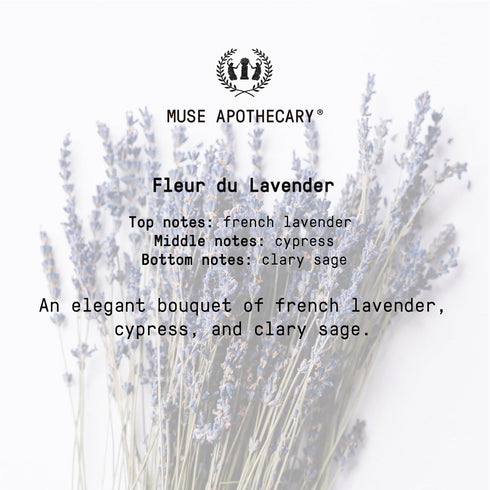 Muse Apothecary Pillow Ritual - Calming Aromatic Pillow Mist, Linen Spray with Natural Essential Oils - 4 oz, Fleur du
