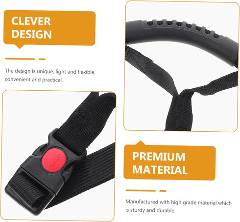 Ipetboom Car Assist Device Portable Cane Lift Strap for Bed Vehicle Support for Mobility Non Slip Webbing Easy
