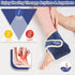 AOBOCO Ankle Heating Pad for Pain Relief - Adjustable Heated Ankle Brace for Plantar Fasciitis/Achilles Tendinitis with