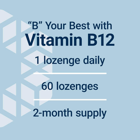 Life Extension B12 Elite - 60 Lozenges with Adenosylcobalamin and Methylcobalamin for Brain Health