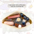 Initial Makeup Bag Personalized Preppy Travel Small Cosmetic Bag, Cute PU White Chenille Letter Pouch for Women