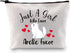 G2TUP Arctic Foxes Gift Makeup Bag - Arctic Foxes Lover Cosmetic Bag, Zipper Travel Bag