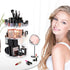 SUNFICON 360 Rotation Makeup Organizer, Crystal Clear Acrylic Cosmetic Storage Holder for Bathroom and Vanity