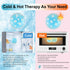 Gel Ice Pack Reusable Cooling Eye Pads and Under Patches, Hot Cold Treatment for Redness and Pain Relief