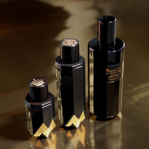 Onyx Body Spray - Luxurious Long-Lasting Perfume for Men - 8 oz - Fougere Amber Wood Fragrance