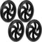 4 Sets Replacement Wheelchair Wheels for Walkers 7.5 Inch Wheelchair Front Wheels