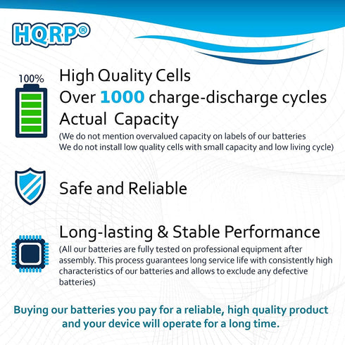 HQRP SE15-26 530 528 520 518 508 504 500 552 SE1526 Battery Compatible with X-Rite XRite Series Spectrodensitometer