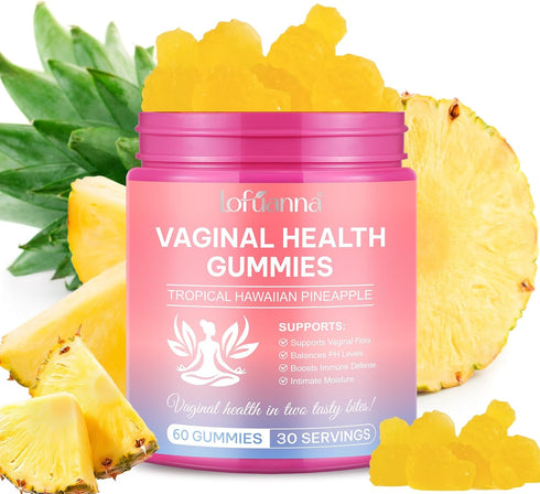 Premium Vaginal Probiotics Feminine Gummies - Vaginal Health Supplements Feminine Gummies for