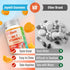 K2 MK-7 Gummies 100mcg, K2 60 Gummies Vitamin Extra Strength Vitamin Supplement for Bone & He-Art Support, Chewable