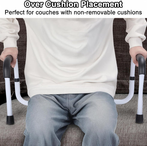 Stand Assist Aid for Elderly, Sofa Couch Chair Lift Assistance Armrest for Seniors, Adjustable Width, Sit to Stand Lift